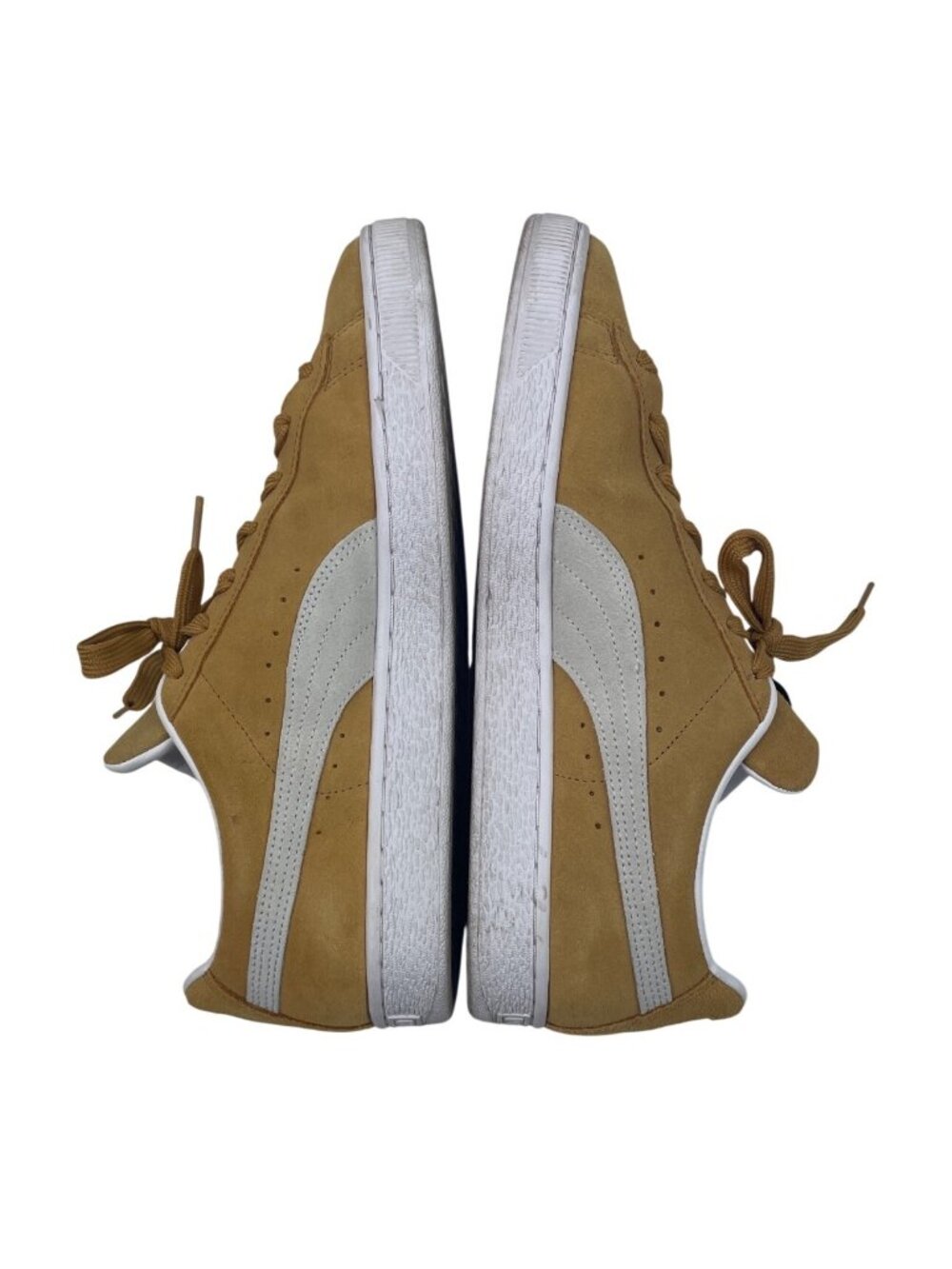 PUMA-Suede Classic 21 'Honey Mustard Athletic Shoes Sneakers Mens Size 10 - Picture 9 of 11